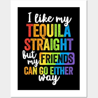 LGBT Ally   Straight Friends Go Either Way Posters and Art